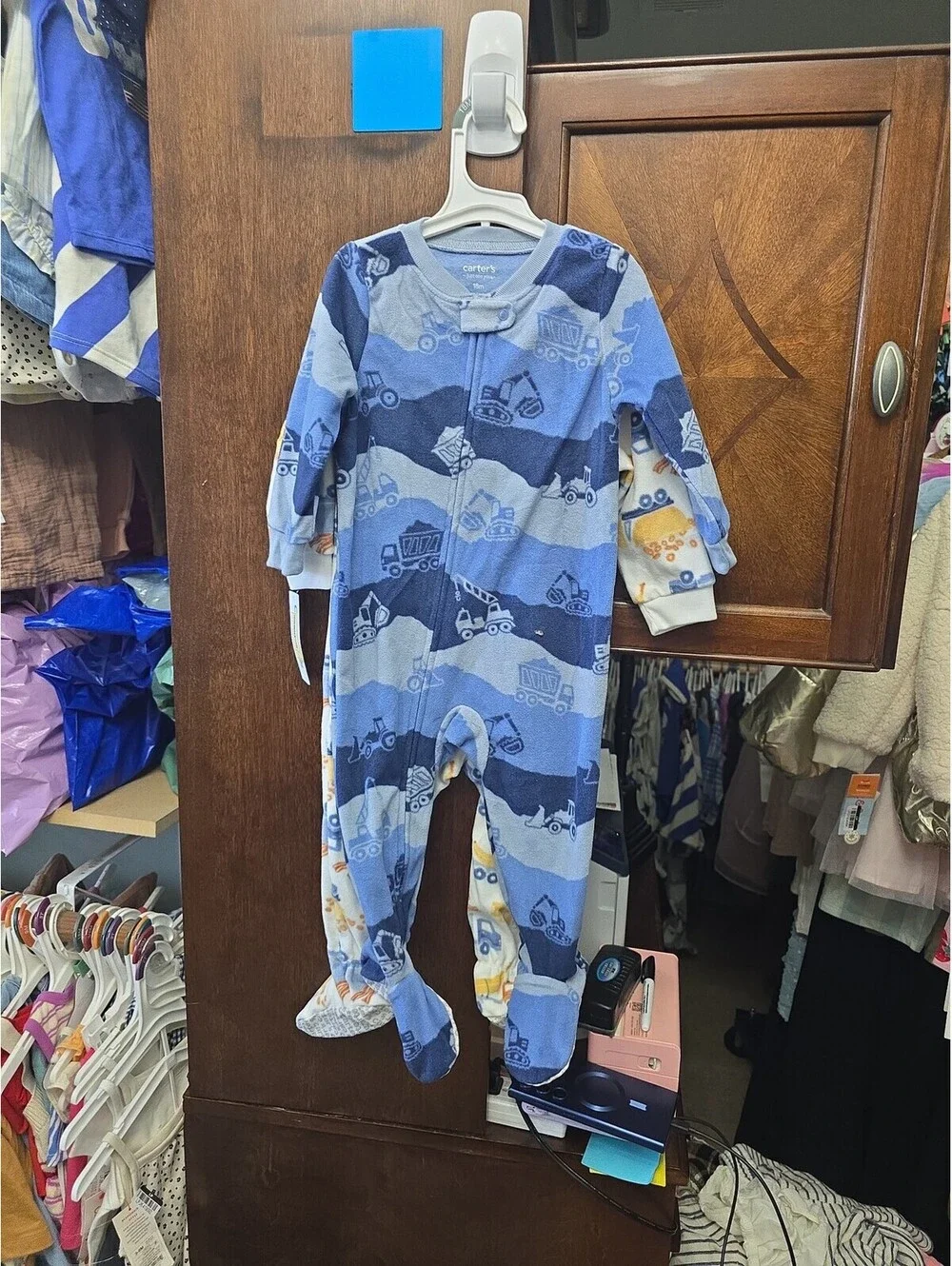 18m brand new fleece pajamas from carter's item 9G4
